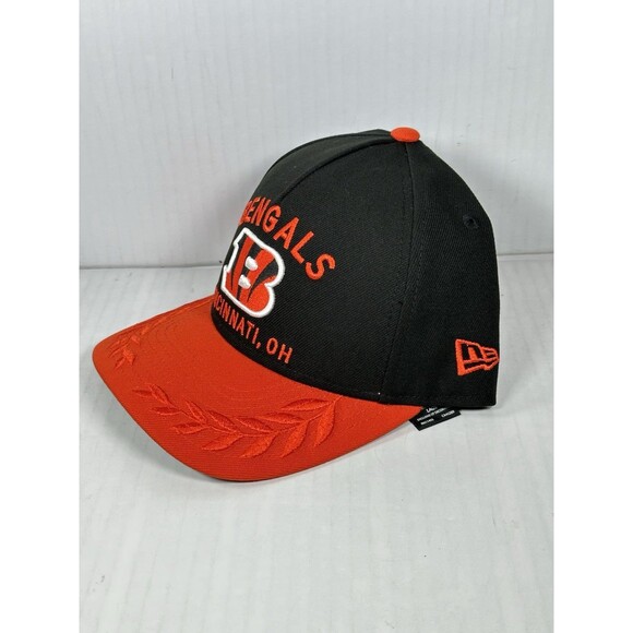 New Era 9FORTY Cincinnati Bengals A-Frame M-Crown Adjustable Hat Cap OSFM - Picture 2 of 5